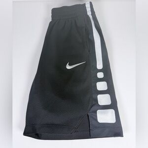 Boys Nike Elite Shorts Medium Black
